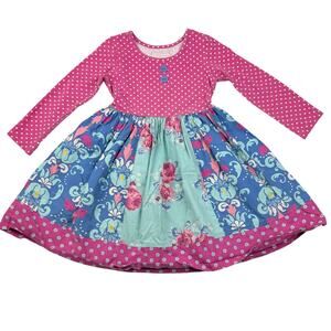 Eleanor Rose Long Sleeved Floral Dress, size 5/6